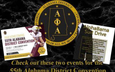 Events During The 55th Alabama District Convention