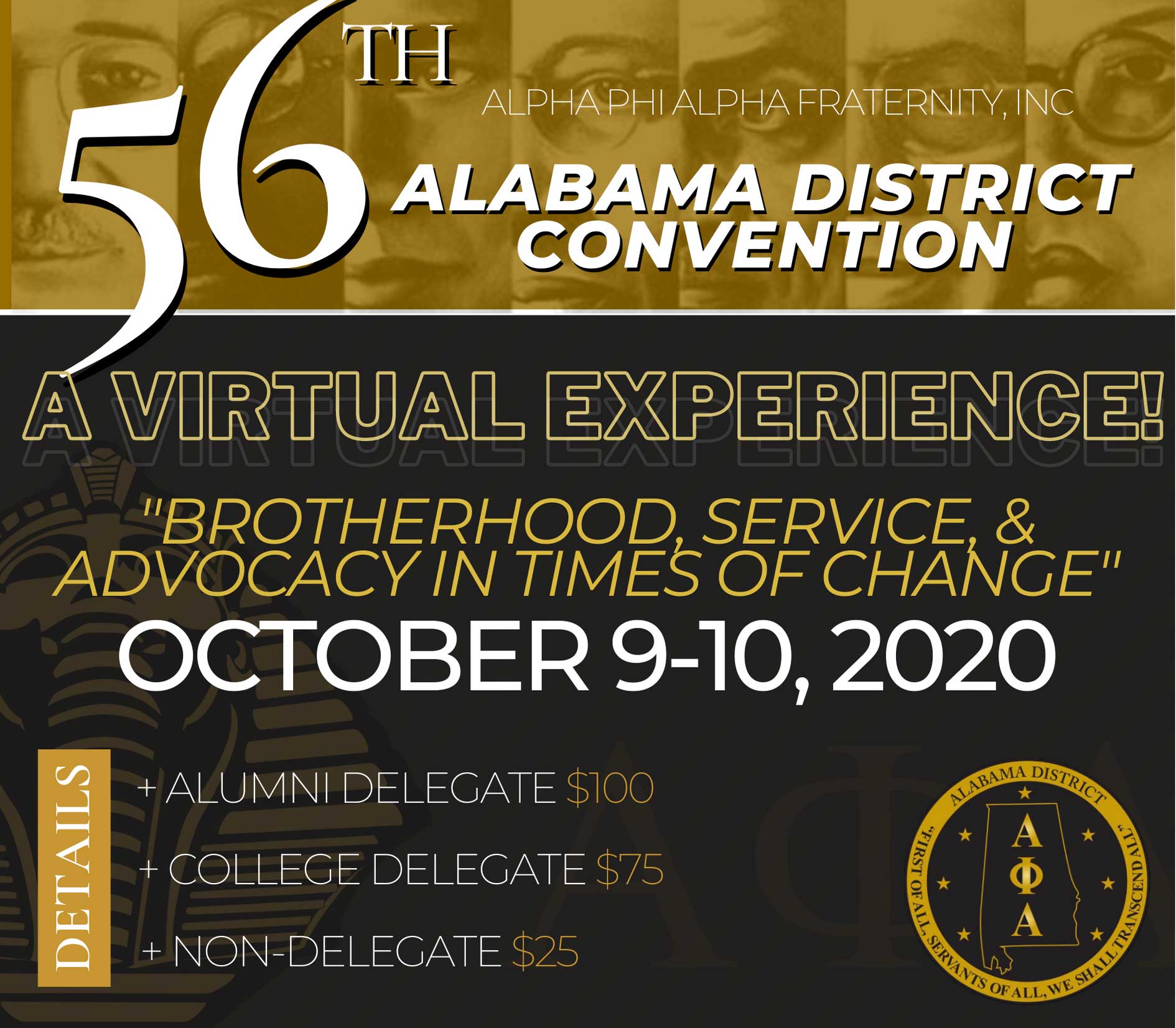 Alabama 56th Convention Alpha Phi Alpha Fraternity, Inc. Alabama