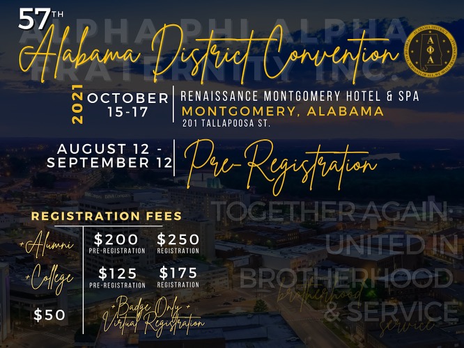 57th Alabama District Convention
